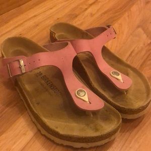 Pink Birkenstocks